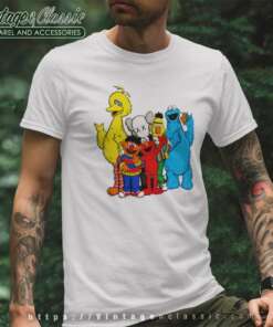 Kaws X Sesame Street T Shirt