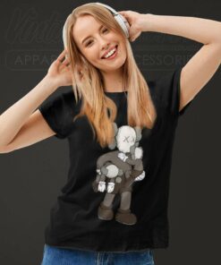 Kaws X Uniqlo Clean Slate Tee Women TShirt