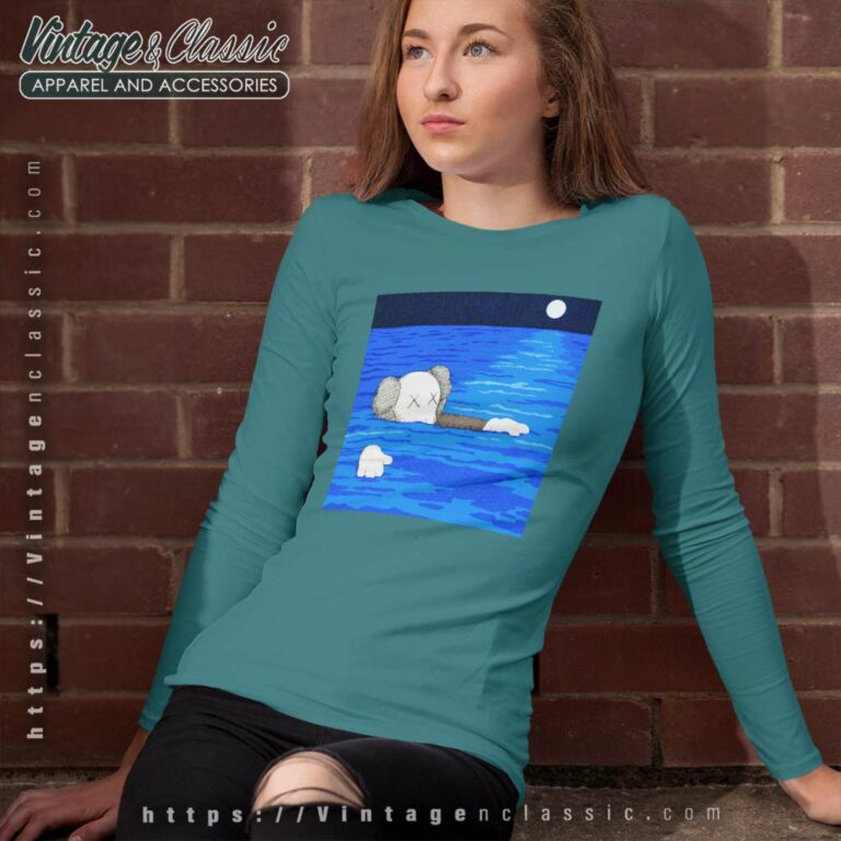 Kaws X Uniqlo Ut Art Book Cover Graphic Long Sleeve Tee Kaws X Uniqlo Ut Art Book Cover Graphic Long Sleeve Tee