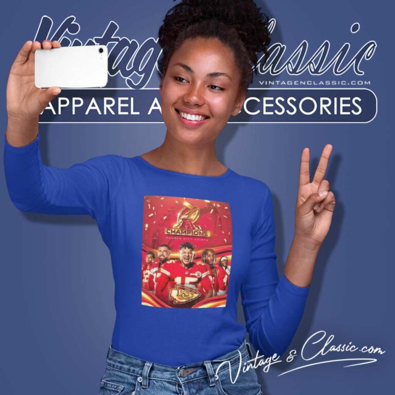 Kc Chiefs Afc Championship Long Sleeve Tee Kc Chiefs Afc Championship Long Sleeve Tee