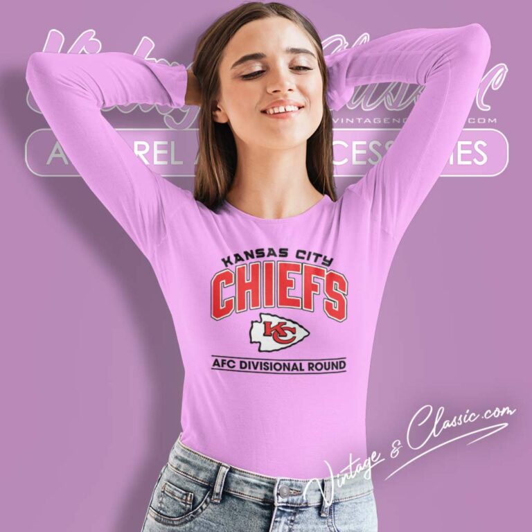 Kc Chiefs Afc Divisional Round Long Sleeve Tee Kc Chiefs Afc Divisional Round Long Sleeve Tee