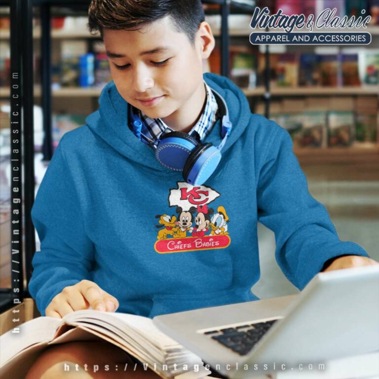 Kc Chiefs Disney Babies Nfl kids Hoodie Kc Chiefs Disney Babies Nfl kids Hoodie