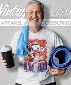 Kc Chiefs Snoopy Super Bowl 2024 V Neck TShirt