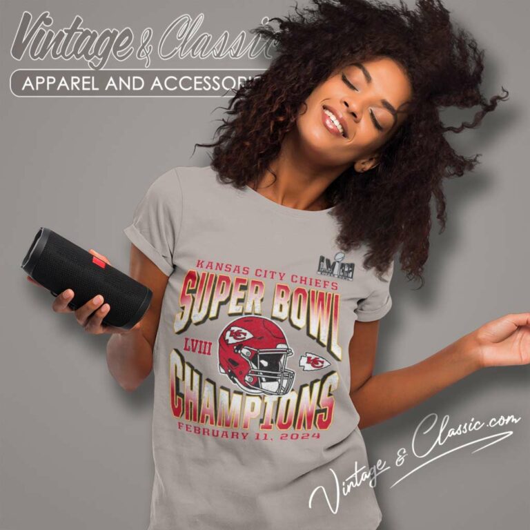 Kc Chiefs Super Bowl Lviii 2024 Champions Women TShirt Kc Chiefs Super Bowl Lviii 2024 Champions Women TShirt