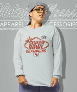 Kc Chiefs Super Bowl Lviii Champions Long Sleeve Tee