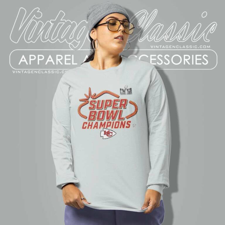 Kc Chiefs Super Bowl Lviii Champions Long Sleeve Tee Kc Chiefs Super Bowl Lviii Champions Long Sleeve Tee