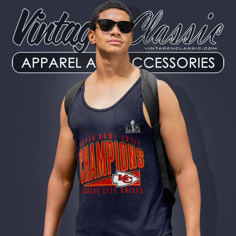 Kc Chiefs Super Bowl Lviii Champions Roster Tank Top Racerback Kc Chiefs Super Bowl Lviii Champions Roster Tank Top Racerback