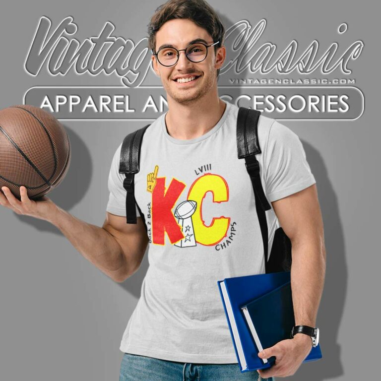 Kc Lviii Back 2 Back Super Bowl Champs T Shirt Kc Lviii Back 2 Back Super Bowl Champs T Shirt