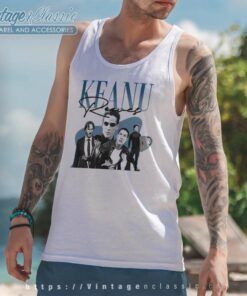Keanu Reeves 1990 Tank Top Racerback
