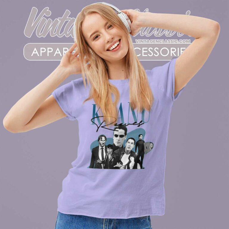 Keanu Reeves 1990 Women TShirt Keanu Reeves 1990 Women TShirt