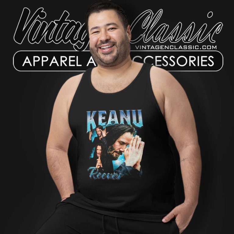 Keanu Reeves 90s Montage Shirt Tank Top Racerback Keanu Reeves 90s Montage Shirt Tank Top Racerback