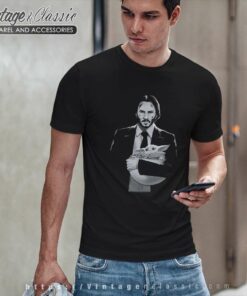 Keanu Reeves And Baby Yoda T Shirt