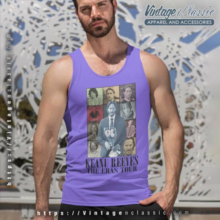 Keanu Reeves Eras Tour Tank Top Racerback Keanu Reeves Eras Tour Tank Top Racerback
