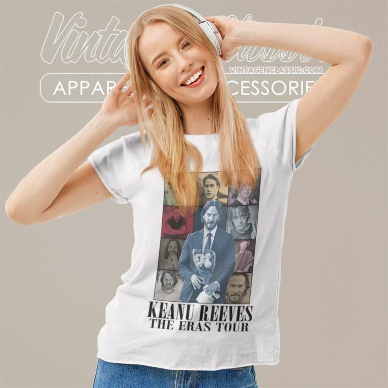 Keanu Reeves Eras Tour Women TShirt Keanu Reeves Eras Tour Women TShirt