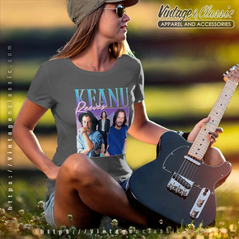 Keanu Reeves Homage Women TShirt Keanu Reeves Homage Women TShirt