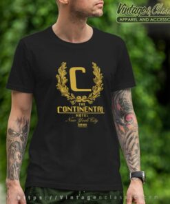 Keanu Reeves John Wick Shirt The Continental Hotel Nyc T Shirt