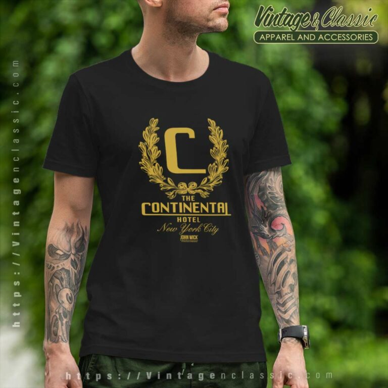 Keanu Reeves John Wick Shirt The Continental Hotel Nyc T Shirt Keanu Reeves John Wick Shirt The Continental Hotel Nyc T Shirt