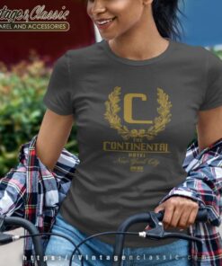 Keanu Reeves John Wick Shirt The Continental Hotel Nyc Women TShirt