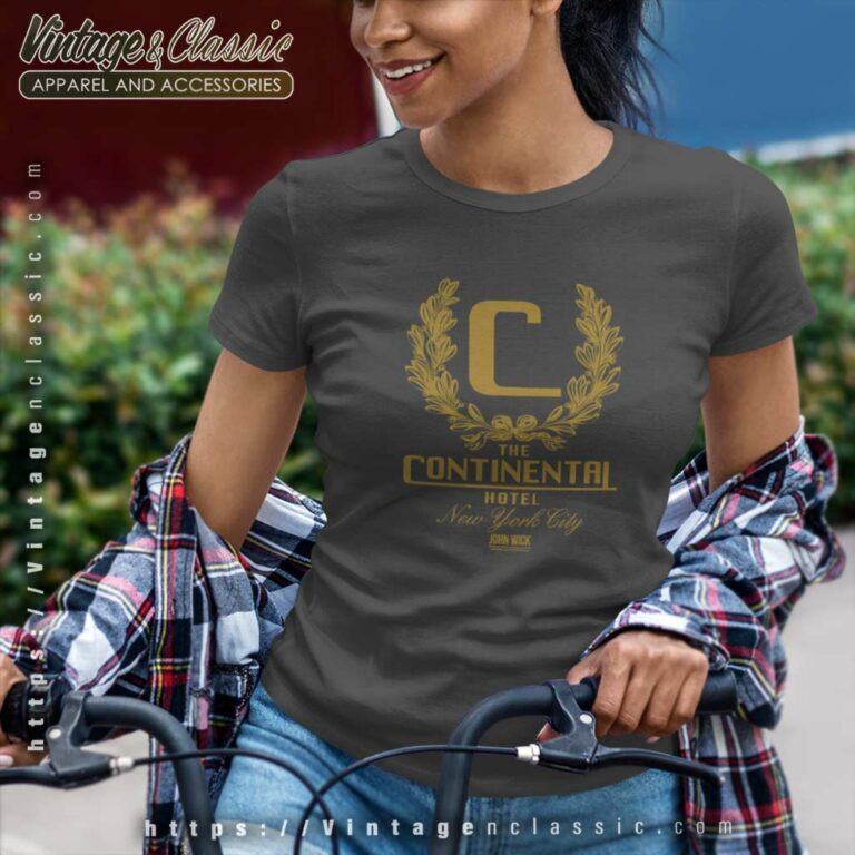 Keanu Reeves John Wick Shirt The Continental Hotel Nyc Women TShirt Keanu Reeves John Wick Shirt The Continental Hotel Nyc Women TShirt