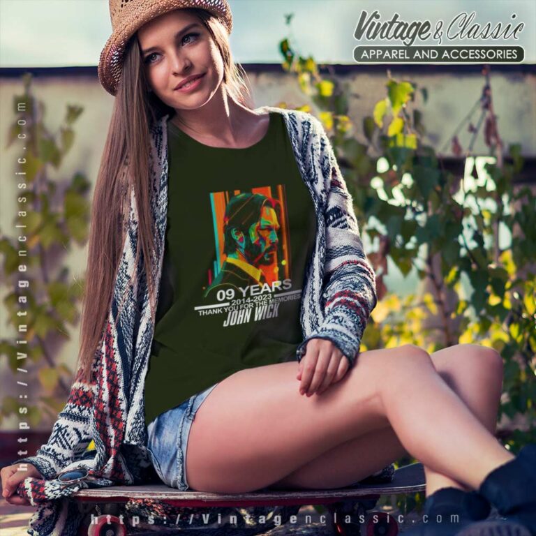 Keanu Reeves Shirt John Wick 4 Movie Women TShirt Keanu Reeves Shirt John Wick 4 Movie Women TShirt