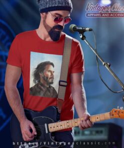 Keanu Reeves Shirt Original Watercolor Painting T Shirt