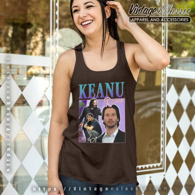 Keanu Reeves Star Lover Tank Top Racerback Keanu Reeves Star Lover Tank Top Racerback