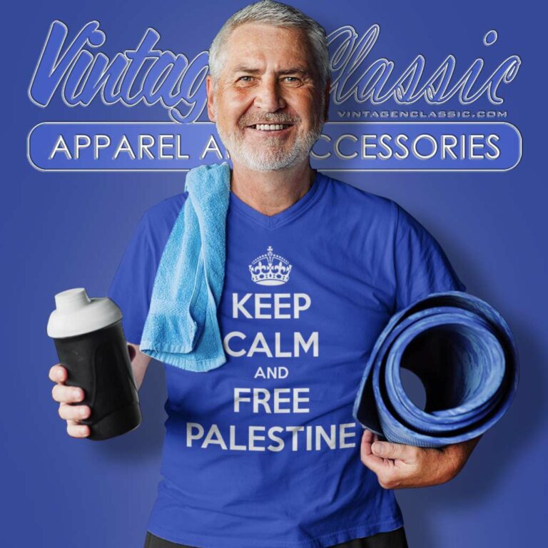 Keep Calm And Free Palestine V Neck TShirt Keep Calm And Free Palestine V Neck TShirt