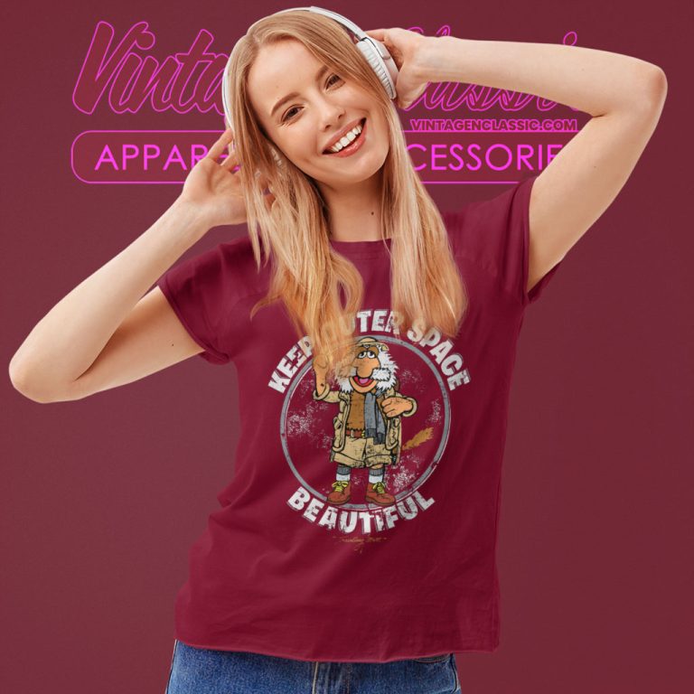 Keep Outer Space Beautiful Women T Shirt Keep Outer Space Beautiful Women T Shirt