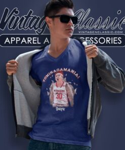 Keisei Tominaga 30 Nebraska Cornhuskers V Neck TShirt