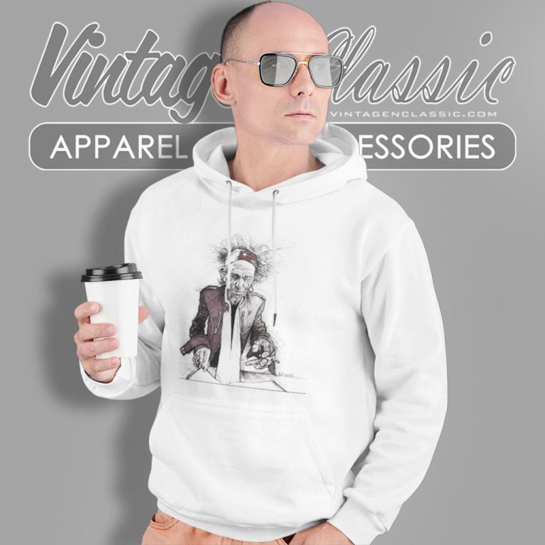 Keith Richards Art Hoodie Keith Richards Art Hoodie