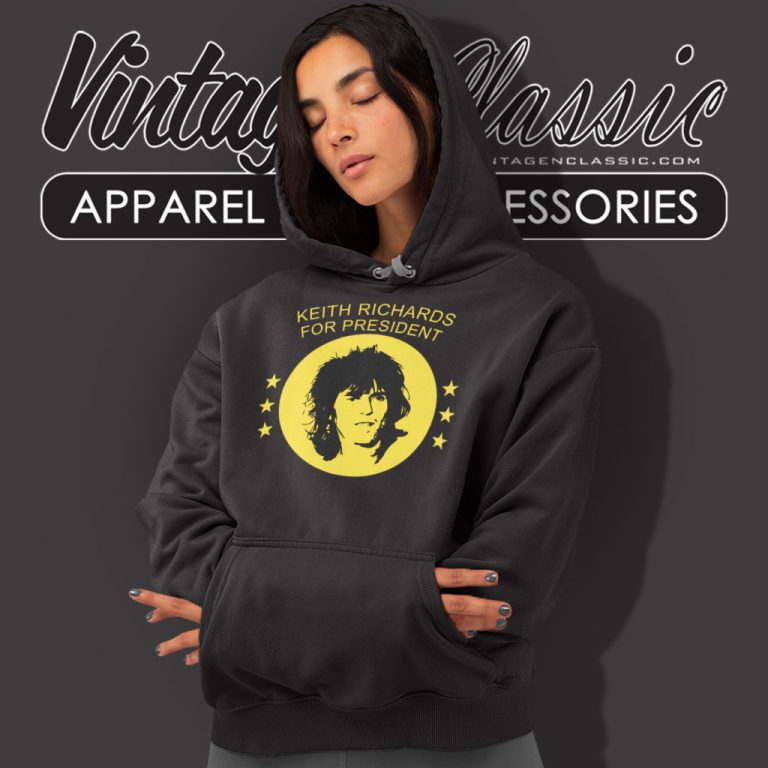 Keith Richards For President Hoodie Keith Richards For President Hoodie