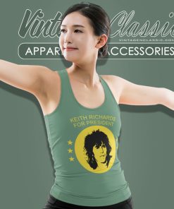 Keith Richards For President Tank Top Racerback