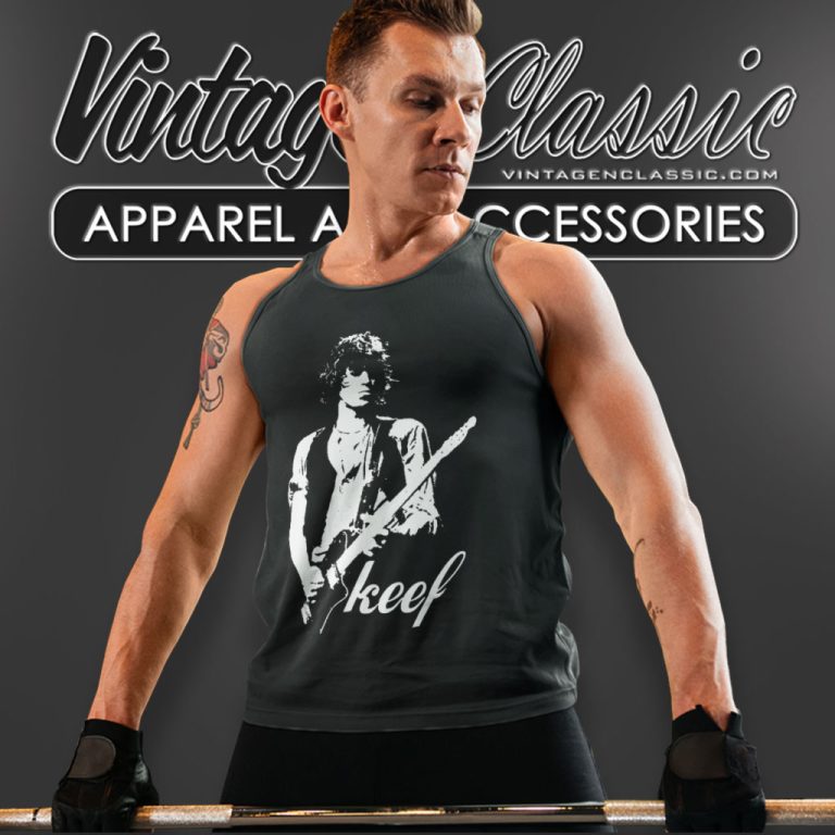 Keith Richards Keef Tank Top Racerback Keith Richards Keef Tank Top Racerback