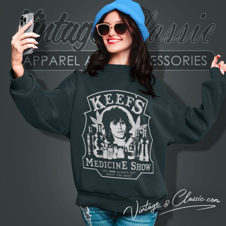 Keith Richards Medicine Show Sweatshirt Keith Richards Medicine Show Sweatshirt
