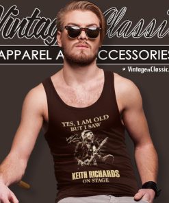 Keith Richards On Stage Signature Tank Top Racerback