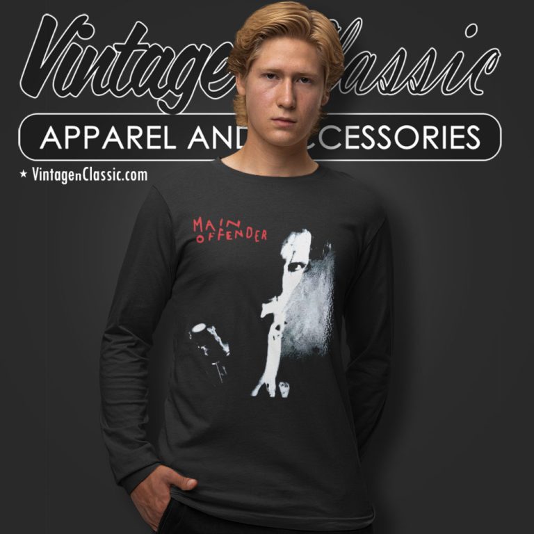 Keith Richards Shirt Expensive Winos Main Offender Long Sleeve Tee Keith Richards Shirt Expensive Winos Main Offender Long Sleeve Tee