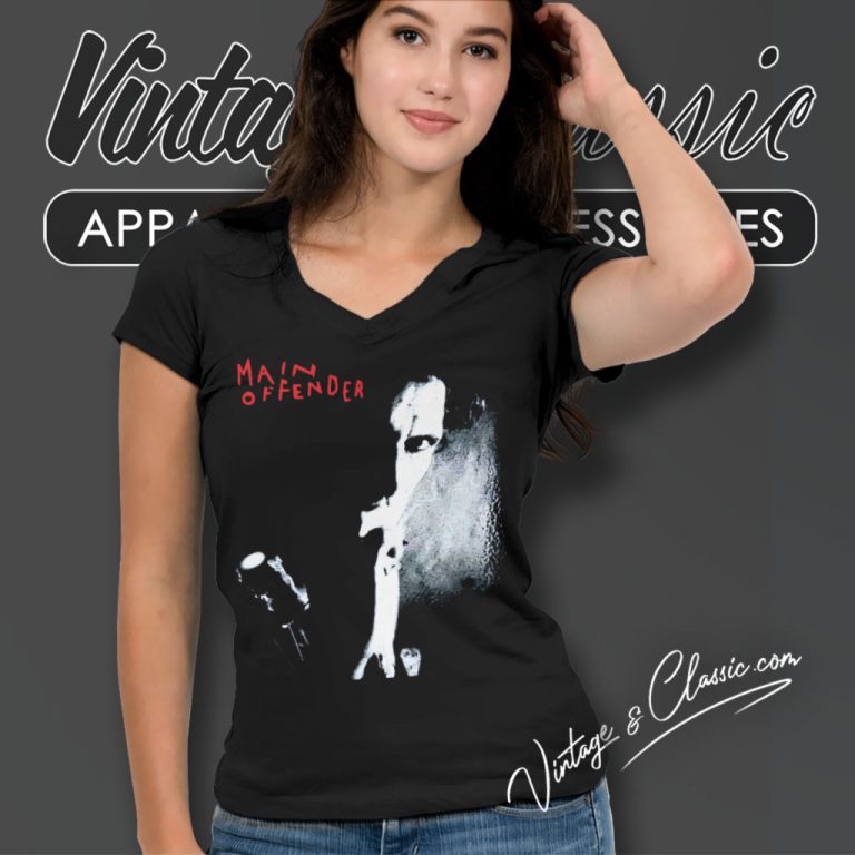 Keith Richards Shirt Expensive Winos Main Offender V Neck TShirt Keith Richards Shirt Expensive Winos Main Offender V Neck TShirt