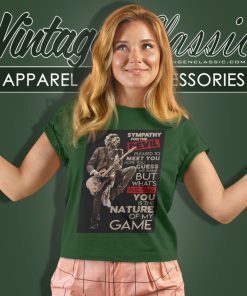 Keith Richards Shirt Sympathy For The Devil Women T Shirt