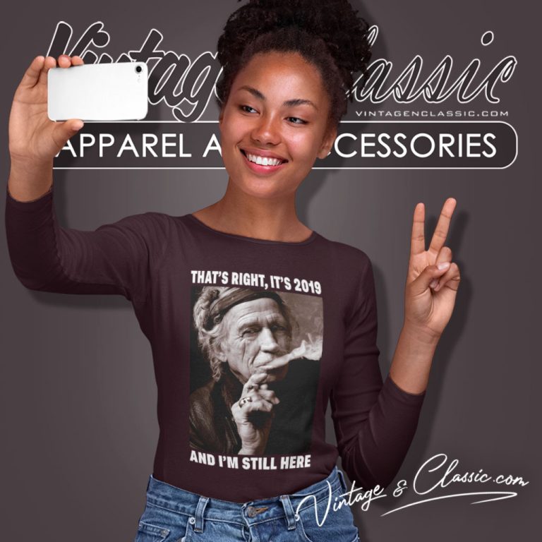 Keith Richards Shirt That Right 2019 Long Sleeve Tee Keith Richards Shirt That Right 2019 Long Sleeve Tee