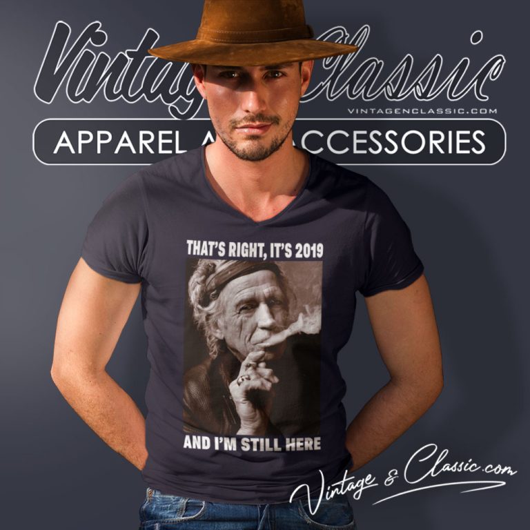 Keith Richards Shirt That Right 2019 V Neck TShirt Keith Richards Shirt That Right 2019 V Neck TShirt
