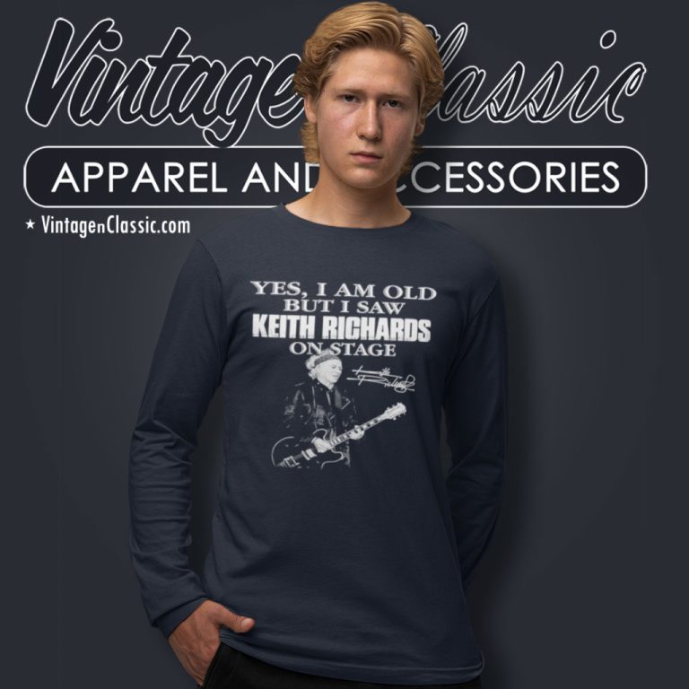 Keith Richards Signature Long Sleeve Tee Keith Richards Signature Long Sleeve Tee