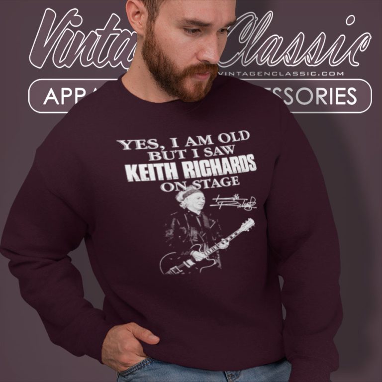 Keith Richards Signature Sweatshirt Keith Richards Signature Sweatshirt