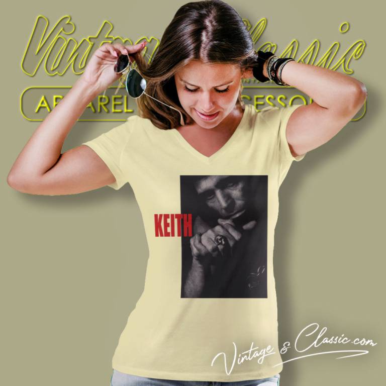 Keith Richards X Pensive Winos V Neck TShirt Keith Richards X Pensive Winos V Neck TShirt