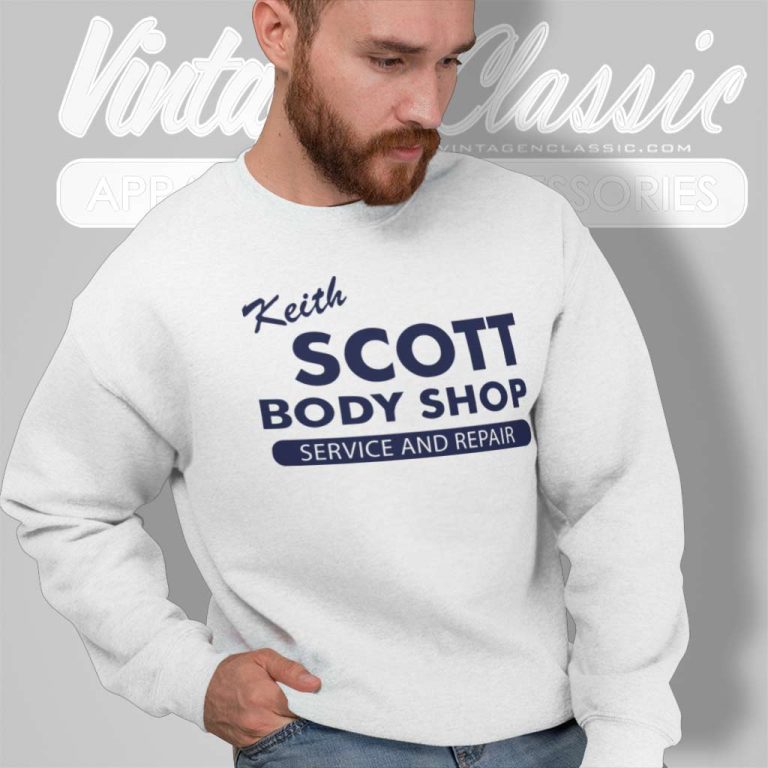Keith Scott One Tree Hill Body Shop North Carolina Sweatshirt Keith Scott One Tree Hill Body Shop North Carolina Sweatshirt