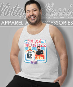 Kelce Brothers Super Bowl LVIII Shirt 4 Kelce Brothers Super Bowl Lviii Tank Top Racerback
