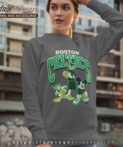Kelly Green Boston Celtics Disney Mickey Squad Shirt 2 Kelly Green Boston Celtics Disney Mickey Squad Sweatshirt