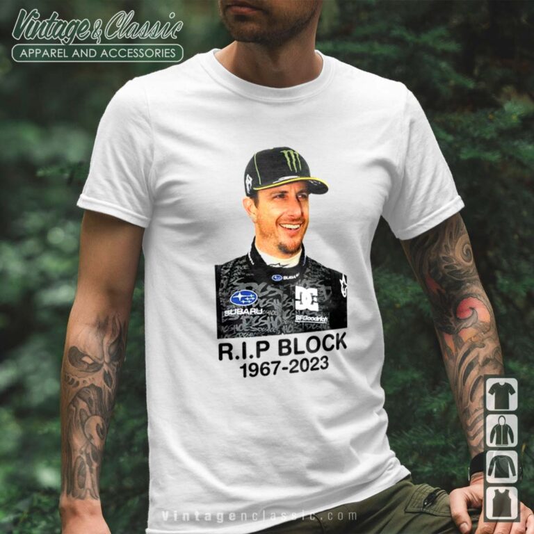 Ken Block Shirt Rip Block Remembrance Tshirt Ken Block Shirt Rip Block Remembrance Tshirt