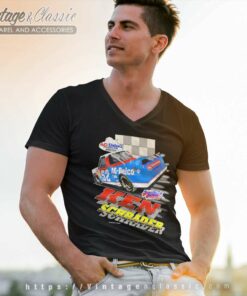 Ken Schrader 52 Ac Delco Chevrolet Nascar V Neck TShirt
