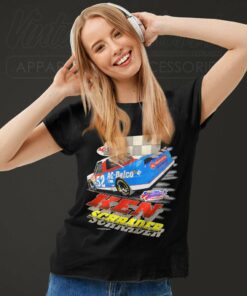 Ken Schrader 52 Ac Delco Chevrolet Nascar Women TShirt