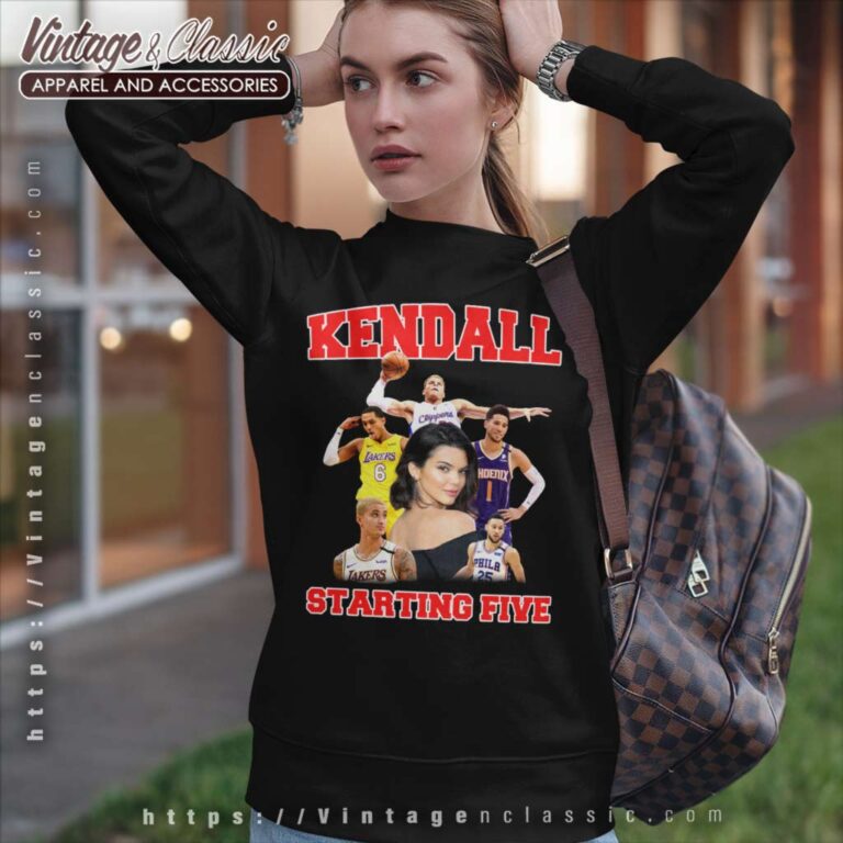 Kendall Jenner Starting Five Sweatshirt Kendall Jenner Starting Five Sweatshirt